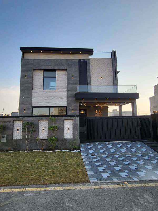 10 Marla Brand New Lavish Bungalow For Sale On Top Location of Phase 7 DHA Lahore 0