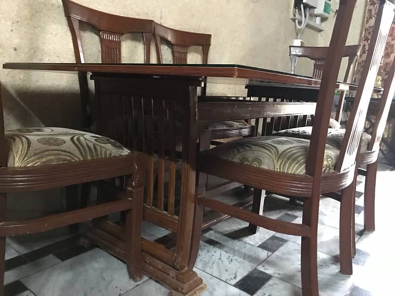 dining table with 6 chairs 0