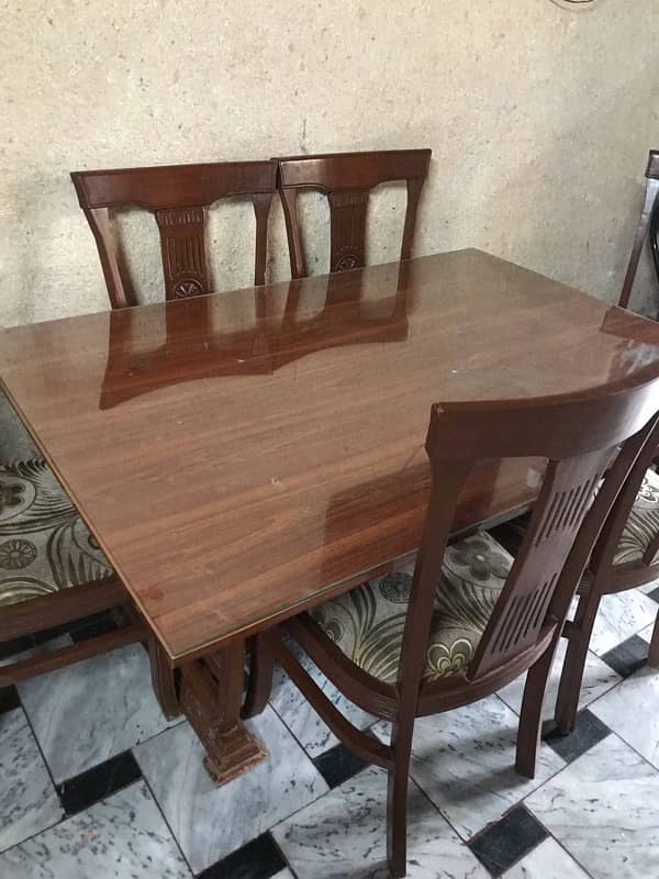 dining table with 6 chairs 1
