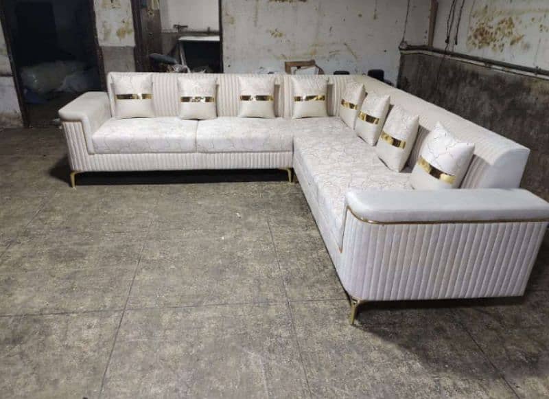 L shape sofa set 7.5 seats 4