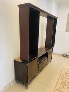 TV rack / console de-attachable cupboard