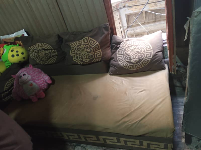 L Shaped sofa 1