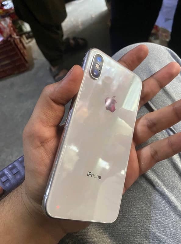 iPhone X non pta 2month sim time 64gb white colour 0