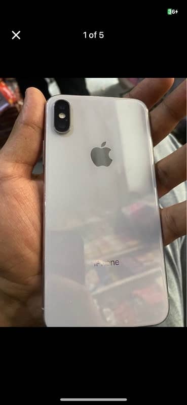 iPhone X non pta 2month sim time 64gb white colour 3