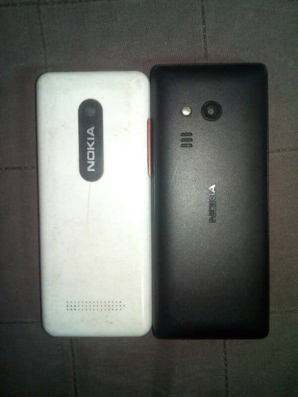 Nokia 206 Nokia 150 A Plus condition. call. 03297000752 2