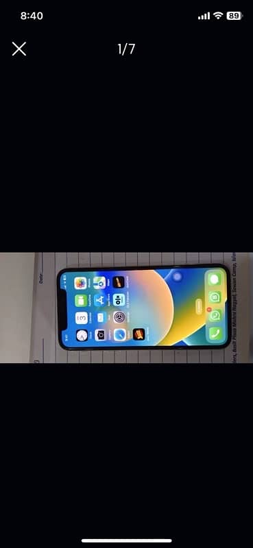 iphone x 256GB battery health 82% for sale in 60k 1