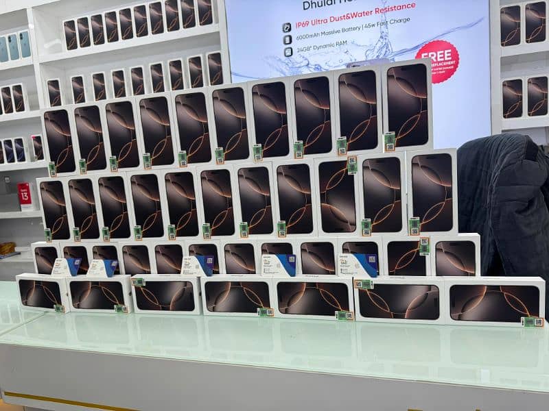 Iphone 16 Pro Max LLA TRA HK Box Pack/ 16 Plus 16e 15 JV PTA Approved 0