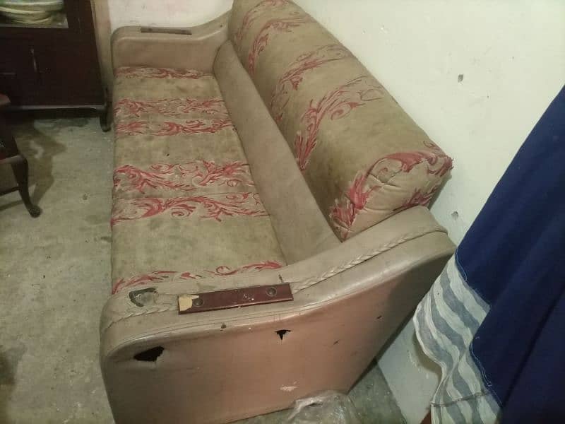 sofa used three seater 1 seater 3