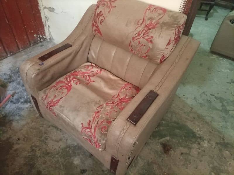 sofa used three seater 1 seater 4