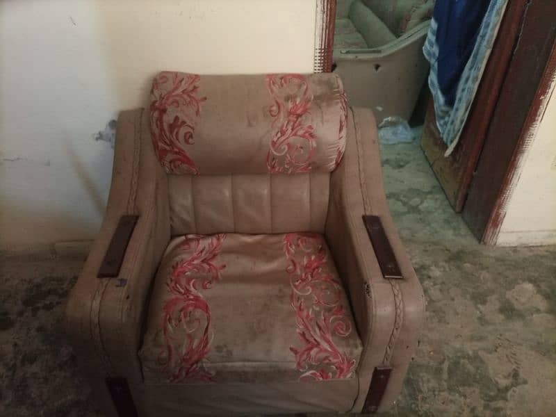 sofa used three seater 1 seater 5