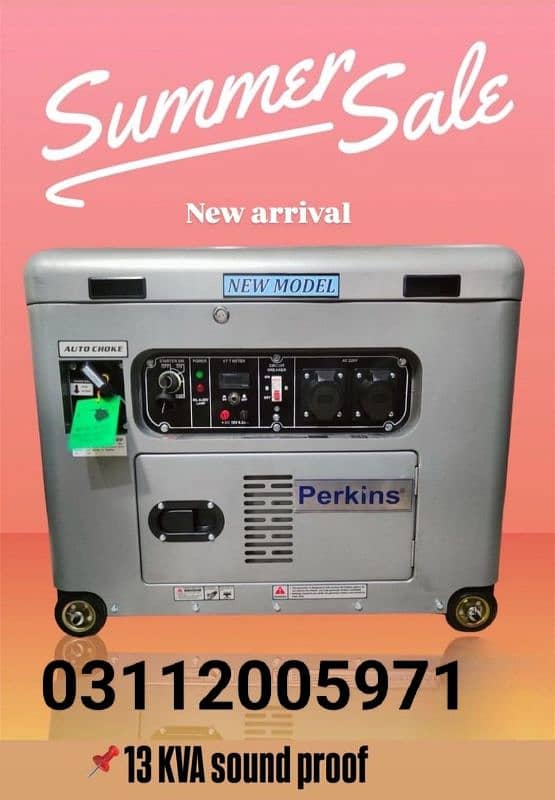 10KVA SOUND PROUF CANOPY GENERATOR 17
