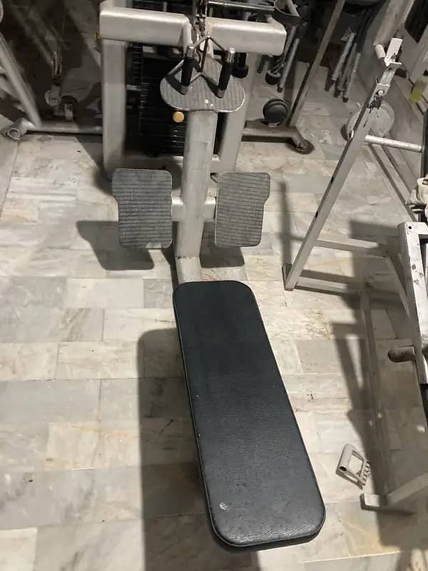 Home Gym Full Setup|Four station|Rowing Machine|Leg Extention|Pulley 6