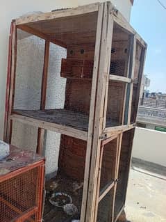 LARGE HEN AND PARROT CAGE 6 FEET