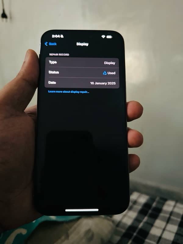 iPhone 15 pro max 256GB jv 1
