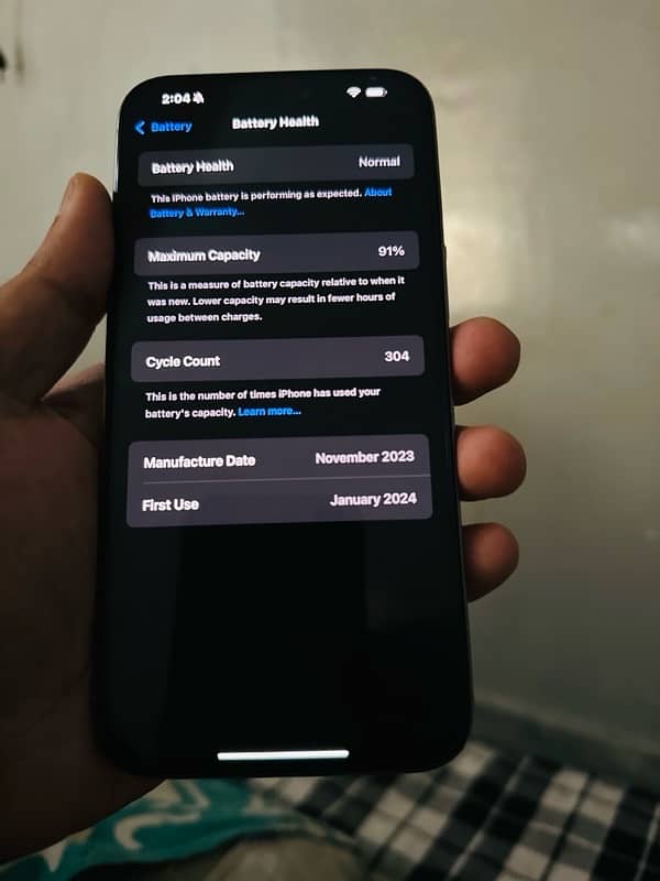 iPhone 15 pro max 256GB jv 3