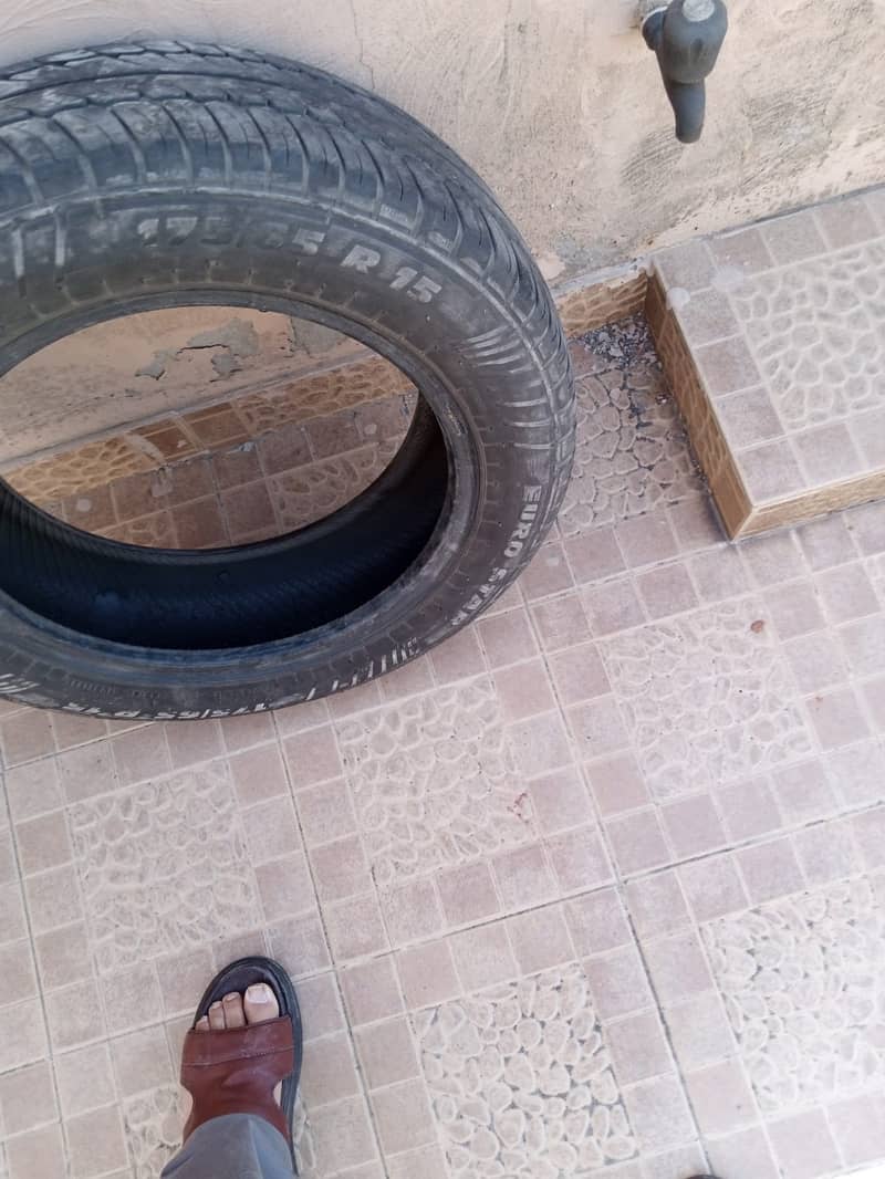 3 Tyres: 175/65 R15 (General Euro Star) 3