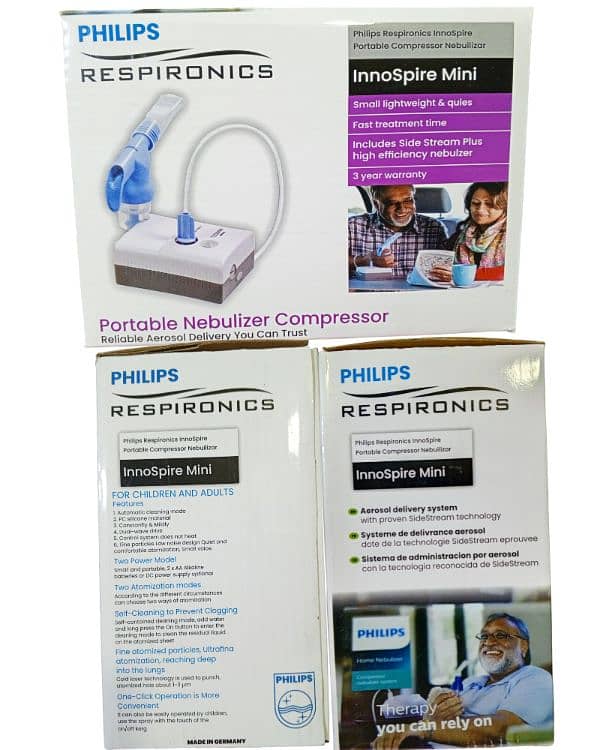nebulizer compressor innospire mini Philips 2