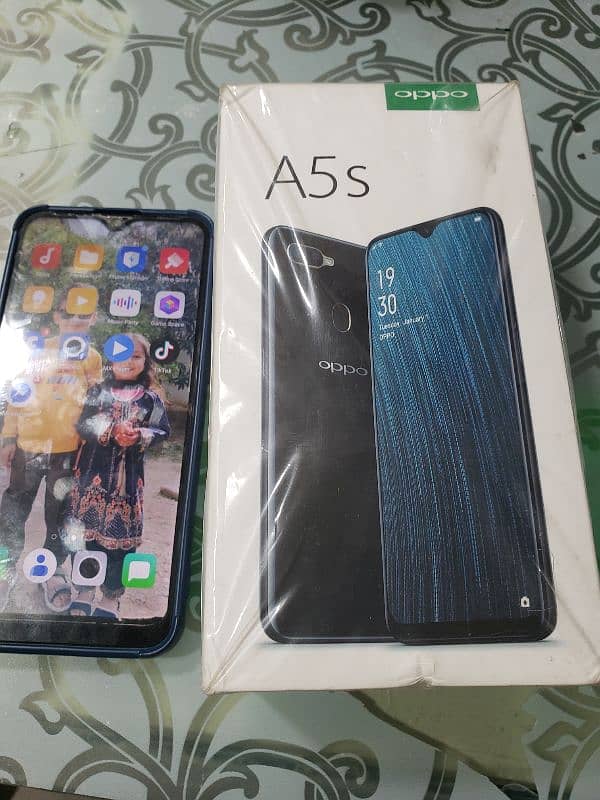 oppo A5s 3/32 pta approve complete box 0