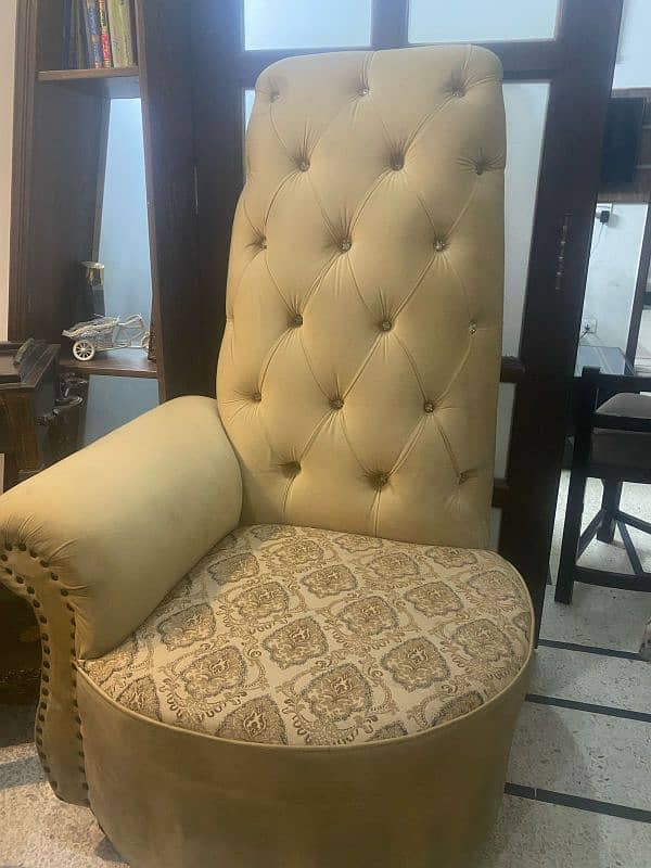 sofa chairs with stool 0