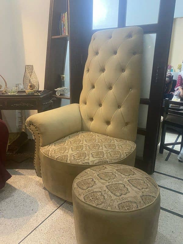 sofa chairs with stool 1
