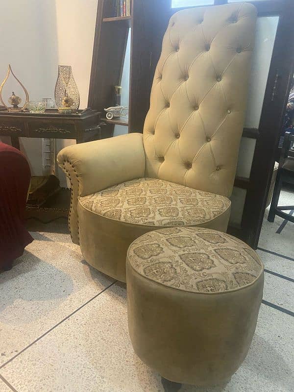 sofa chairs with stool 2