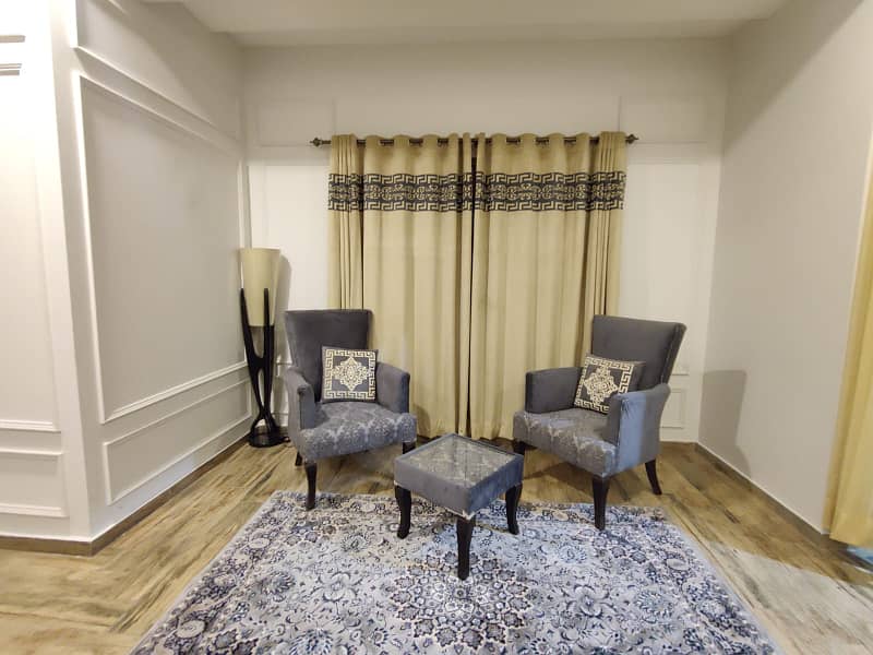 One bed luxury furnished apartment available for rent bahria hights 1 d block 0