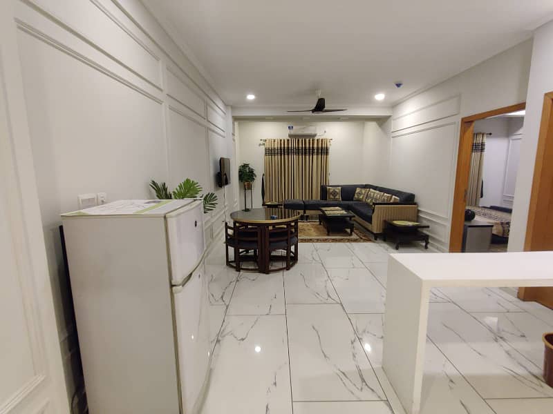 One bed luxury furnished apartment available for rent bahria hights 1 d block 1