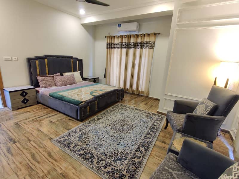One bed luxury furnished apartment available for rent bahria hights 1 d block 4