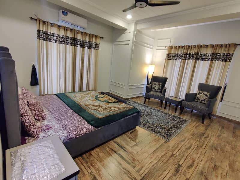 One bed luxury furnished apartment available for rent bahria hights 1 d block 5