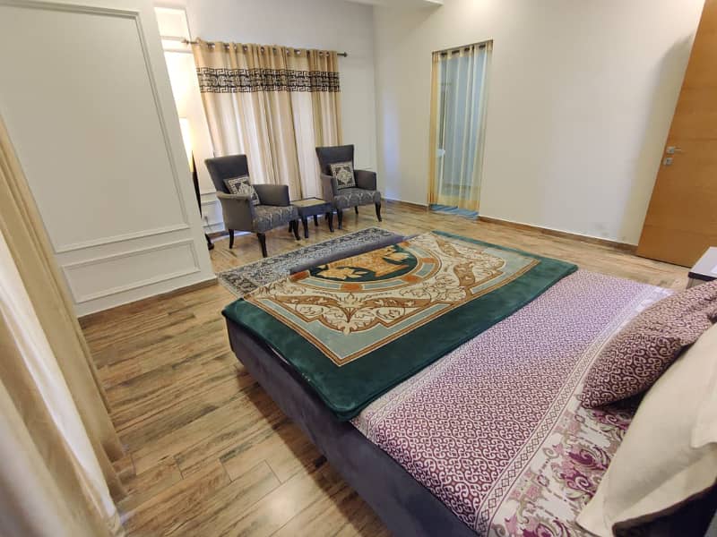 One bed luxury furnished apartment available for rent bahria hights 1 d block 6
