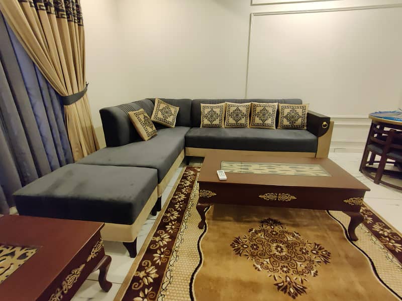 One bed luxury furnished apartment available for rent bahria hights 1 d block 15