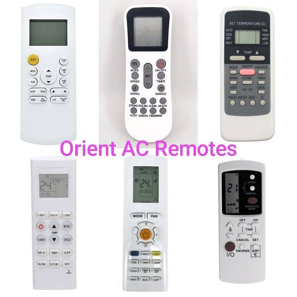 All Ac and Lcd remote 1