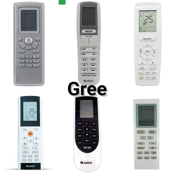 All Ac and Lcd remote 2