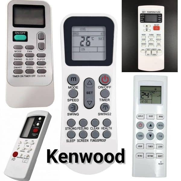 All Ac and Lcd remote 3