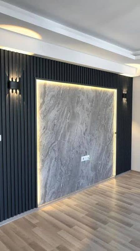 Wallpaper media wall wpvc panel PVC sheet  blind available 03147093270 2
