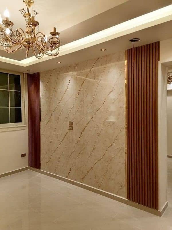 Wallpaper media wall wpvc panel PVC sheet  blind available 03147093270 3
