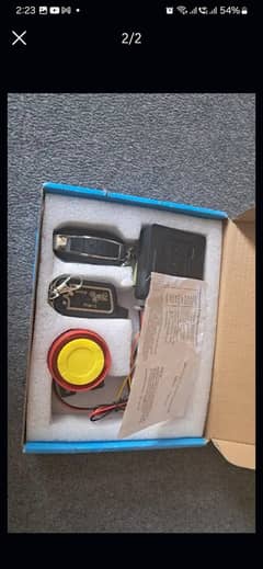 HJG 2 WAY BIKE ALRAM SYSTEM