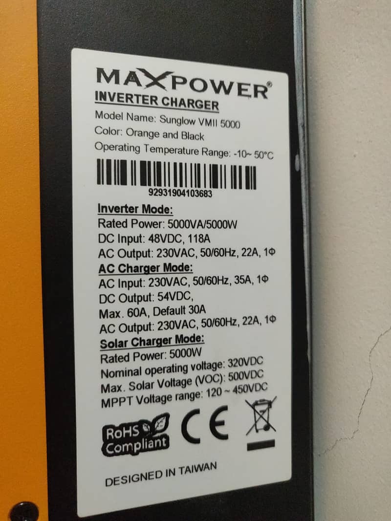 MaxPower Sunglow VM II 5000 1