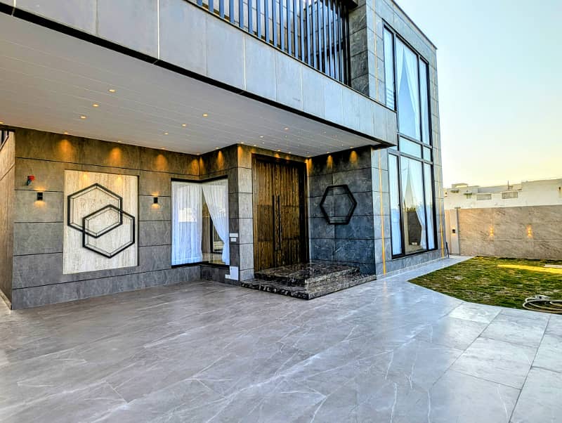 Facing Park 1 Kanal Brand New Lavish Bungalow For Sale On Top Location of Phase 7 DHA Lahore 1