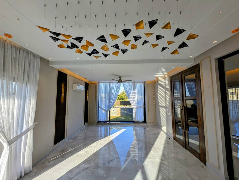 Facing Park 1 Kanal Brand New Lavish Bungalow For Sale On Top Location of Phase 7 DHA Lahore 10