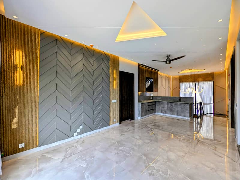 Facing Park 1 Kanal Brand New Lavish Bungalow For Sale On Top Location of Phase 7 DHA Lahore 14