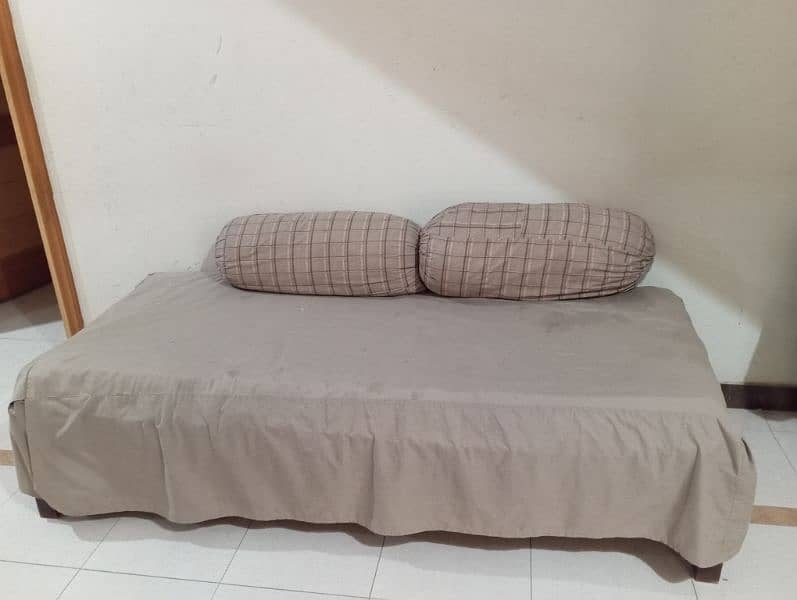 Kids Bed and wooden sofa with table 6