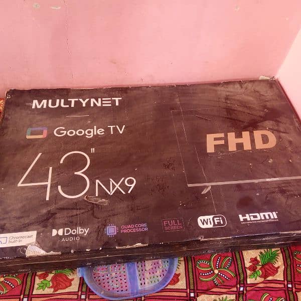 LCD MULTYNET 43 Inch (NX-9) Google TV 0