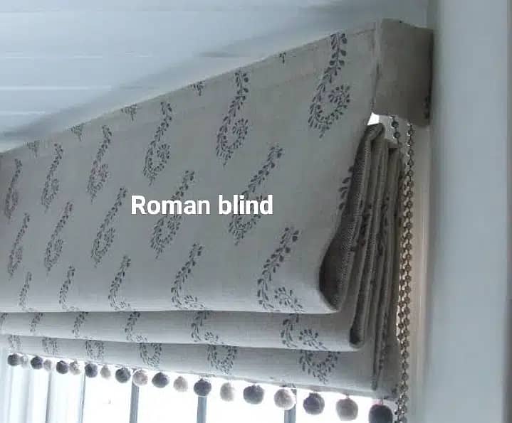 Roller blind heat n Sun light control. Zebra blind. Wood blind 8