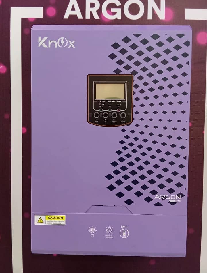Off Grid solar Inverter Knox Argon Series 3kw and 5kw Dual Output 1