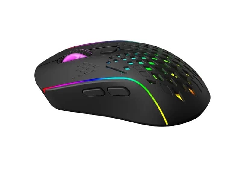 Xtrike Me Gw-611 Gaming Mouse RGB 2.4G Wireless+Wired Dual Modes Mouse 1