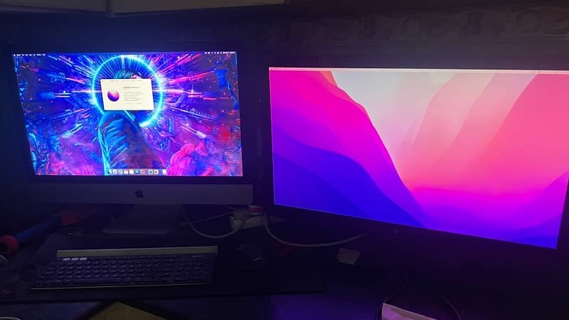 iMac late 2015 with 27 inch apple screen 1