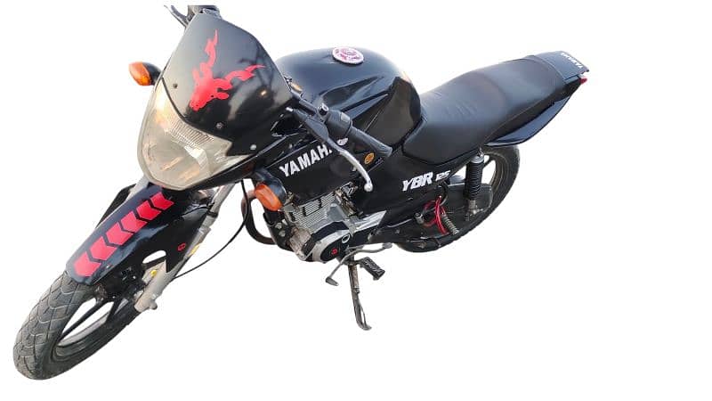 ybr 125cc full modified bht achi bike he 1