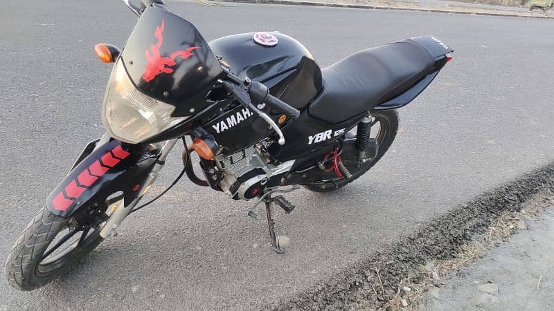 ybr 125cc full modified bht achi bike he 7