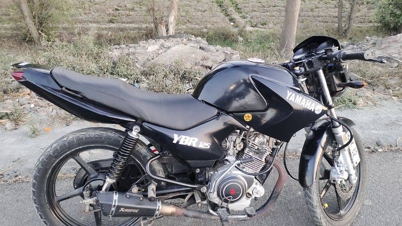 ybr 125cc full modified bht achi bike he 8